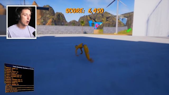 RAGDOLL SIMULATOR 2017! (Whiplash - Crash Valley) смотреть онлайн
