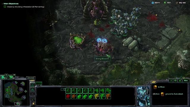 Starcraft 2 Free Part 9 Save Heaven смотреть онлайн