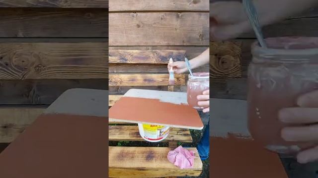 Эксперемент Самодельная меловая краска