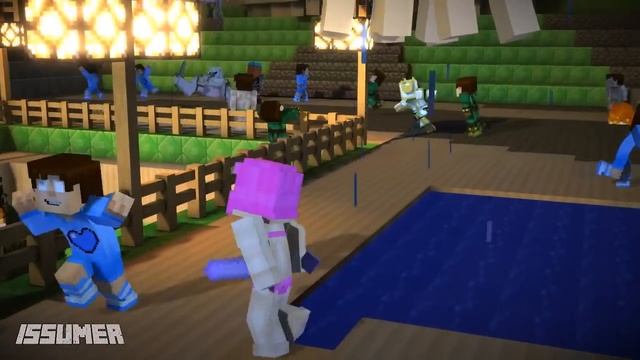 Broken Friendship: Jesse VS Petra Bloody Fight! Minecraft Story Mode смотреть онлайн