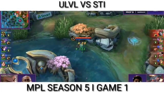 ULVL VS STI MPL SEASON 5 I GAME 1 смотреть онлайн