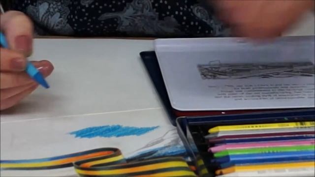 Обзор ЦВЕТНЫХ КАРАНДАШЕЙ. Удобная вещь - держатель для маленького карандаша.Обзор ЦВЕТНЫХ КАРАНДАШЕ смотреть онлайн