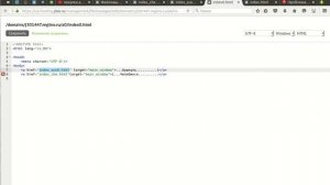 Урок по HTML. Два сайта в одном окне. Фреймы.