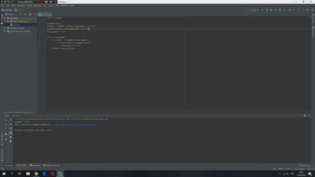 Уроки Python. Создание игры на PyGame. PyGame tutorial. Python для начинающих. Делаем игру змейка # смотреть онлайн