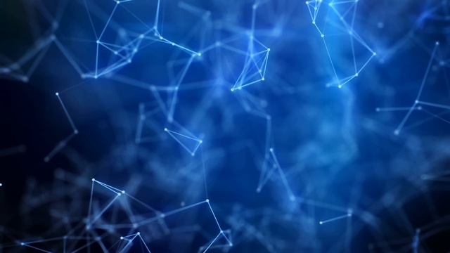 NEW 4K Macro Plexus Blue Looped Background. Lines and Points Animation 60FPS Footage - Screensaver смотреть онлайн