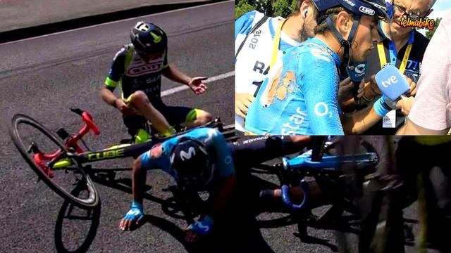 Mikel Landa | Nos cuenta su caída | Etapa 9 Tour de Francia 2018 смотреть онлайн