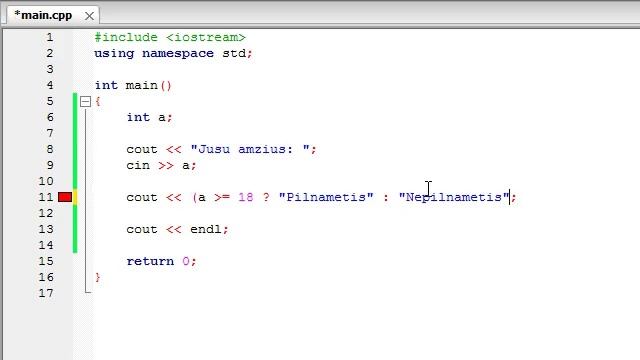 C++ pamokos - 11 - "Linijinės" sąlygos смотреть онлайн