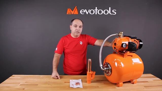 Hidrofor cu Ejector JET EPTO MQ 370D 750W, 50 L, 55 L/min, corp pompa fonta смотреть онлайн