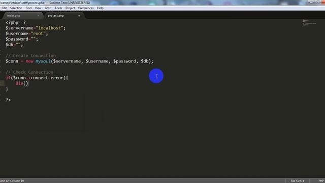 #01 How to insert select delete update data to mysql by php смотреть онлайн