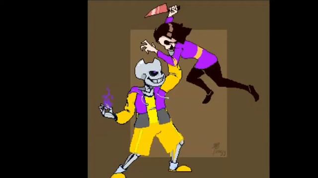 Incorrect Sans VS Incorrect Chara Pixel Draw смотреть онлайн