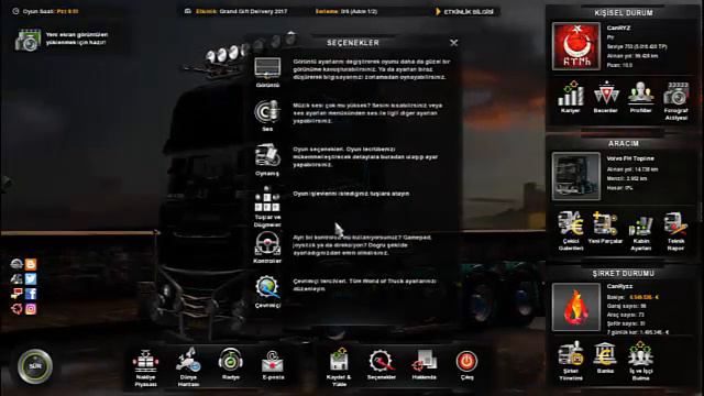 Ets 2 MP [TruckersMP] 1.35 Tranier Aktif 14 Hile смотреть онлайн