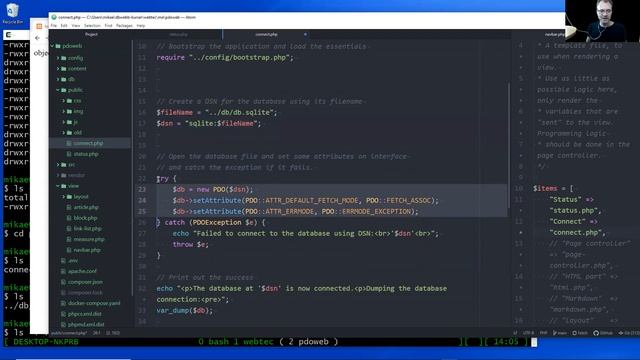 Kom igång "Bygg en databasdriven webbplats med PHP med SQL" del 1/3 (Tisdags-Zoom 13:30-14:45) смотреть онлайн