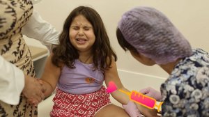 Мирослава пришла на прививку - VLOG 3