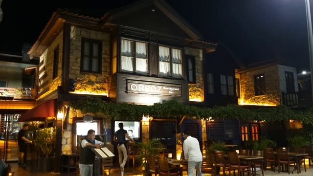 Side Nightlife Before Earthquake! Near Alanya, Turkey. смотреть онлайн