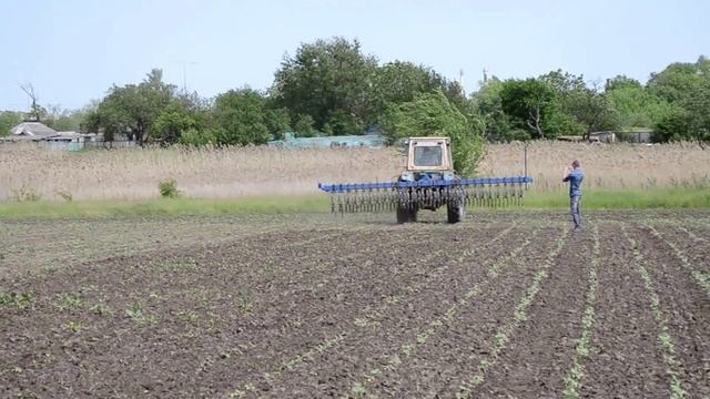 Борона мотыга ротационная БМР-5,6 (производство Южный Ветер) смотреть онлайн