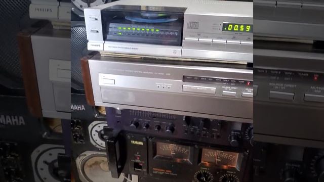 PHILIPS CD 303/YAMAHA CX 2000 PRE /YAMAHA P 2200 POWER/YAMAHA NS 1000/ ANALOGIC VINTAGE HIEND !!