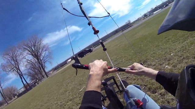 Buggy ride with a 6 meter Ozone Access смотреть онлайн