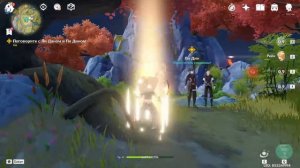 Отыщите Творца гор Genshin impact