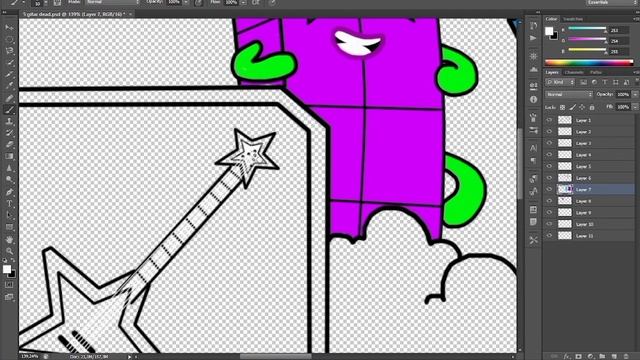 Numberblocks 5 no money to buy a new guitar - Numberblocks fanmade coloring story смотреть онлайн