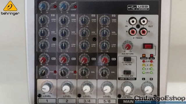 MEZCLADORA BEHRINGER XENYX Q802USB CHILANGOESHOP смотреть онлайн