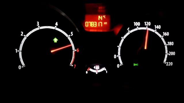 Ford Fiesta mk7 1.4 acceleration 40km/h-150km/h with 2nd gear(manual gearbox) смотреть онлайн