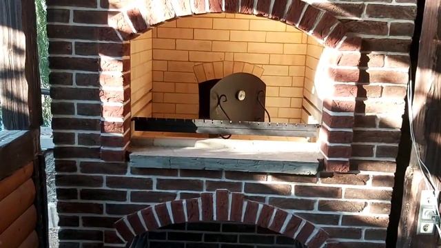 Русская печь с мангалом в одном корпусе. смотреть онлайн