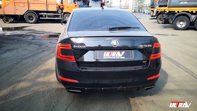 Управляемый выхлоп на Skoda Octavia злой выхлоп смотреть онлайн