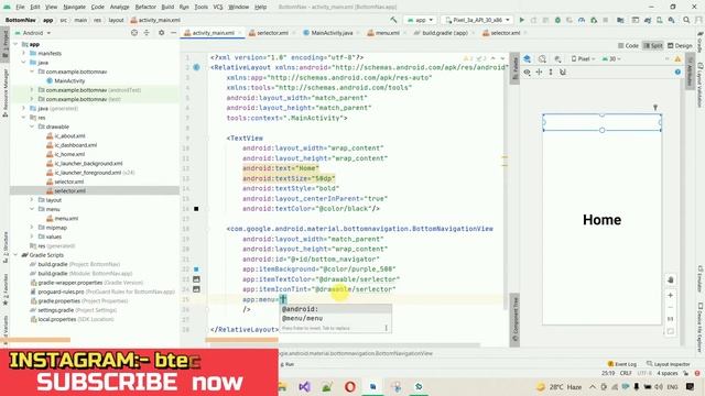 How to Implement Bottom Navigation With Activities in Android Studio | BottomNav | Android Coding смотреть онлайн