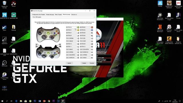 Como configurar controles para cualquier FIFA | JOYSTICK GENERICO | PC смотреть онлайн