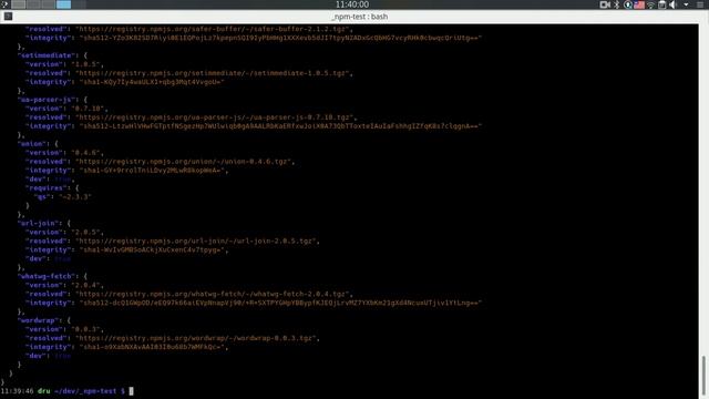Node.js: NPM - пакетный менеджер (для работы с JS инфраструктурой) смотреть онлайн