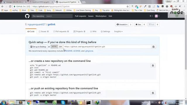 Triển khai ứng dụng nodejs lên server centos (Phần 2) - Dùng git đưa ứng dụng lên github смотреть онлайн