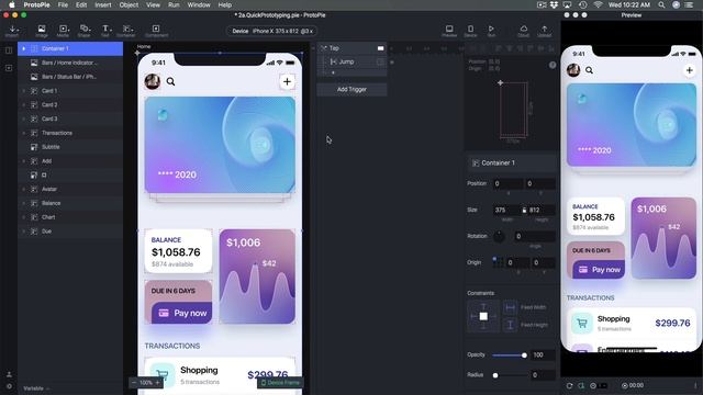 Quick Prototyping in ProtoPie 4 смотреть онлайн