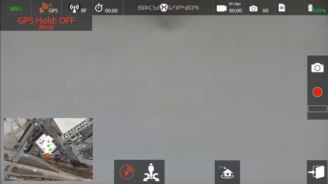 Flying the Sky Viper Video Drone (v2900PRO) смотреть онлайн