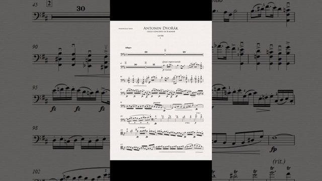 Dvorak cello concerto Bm Op 104 without metronome смотреть онлайн