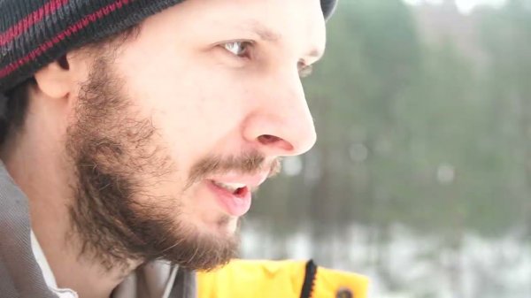 Заезд в гору с поворотом, без разгона,но с комментариями от друзей