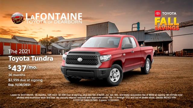 November Offer: Lease a 2021 Toyota Tundra for $437/Month смотреть онлайн