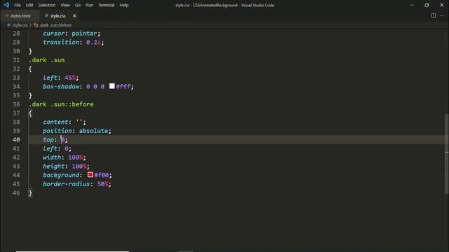 How To Create Animated Background for Website using Html & CSS | CSS Animation Effects смотреть онлайн