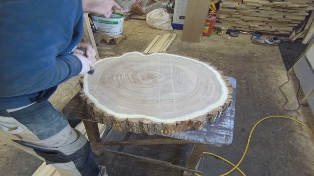 СТОЛ ИЗ СПИЛА КАРАГАЧА В СТИЛЕ ЛОФТ/ может сделать каждый смотреть онлайн