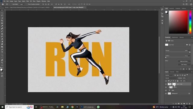 Typography Poster Design in Photoshop || Text Effect Photoshop Text Effect || #photoshop #trending смотреть онлайн