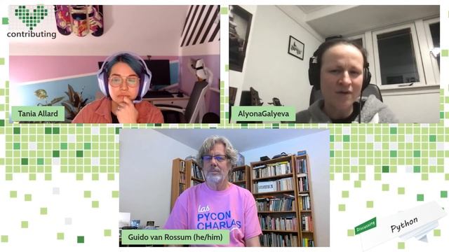 Contributing.today - AMA with Guido van Rossum смотреть онлайн