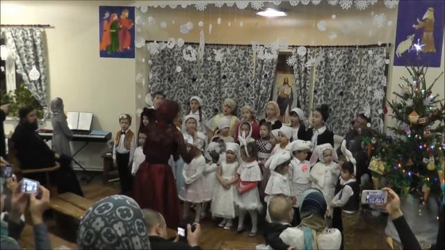 Рождественский праздник в Вш "Исток". "Большая звезда"; "Рождество Христово" смотреть онлайн