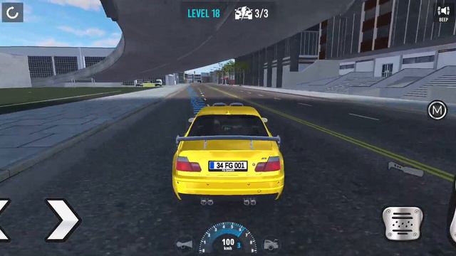 Android & IOS Car Driving Games | Driving Red BMW - Car Parking 3D - Levels 15 To 20