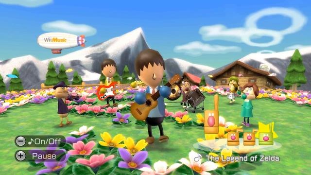 Wii Music - Part 5 - Custom Jam Zelda and Mario Themes смотреть онлайн