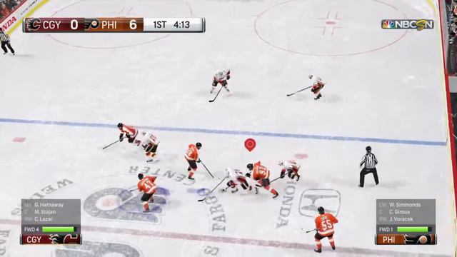 NHL 18 - Flyers vs. Flames смотреть онлайн