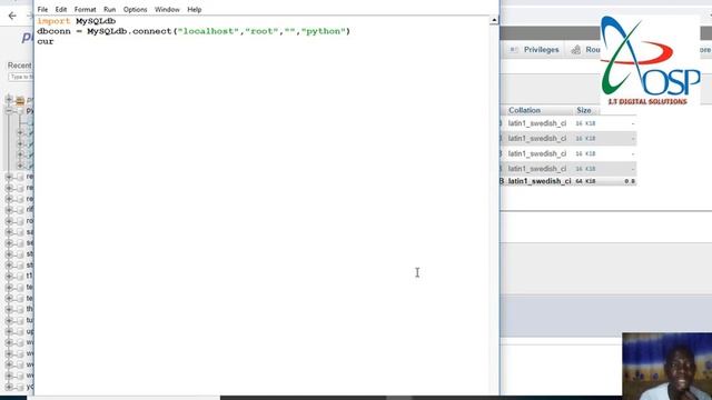 Python with mysql connection | Python with Tkinter | Tkinter with MySQLdb - OSP PRO смотреть онлайн