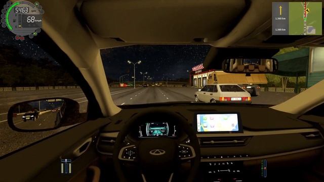City Car Driving Chery Tiggo 7 смотреть онлайн