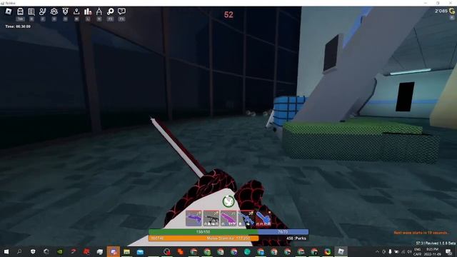 Roblox : Rise of the Dead (Community Wayside Survival) (surviving 85 waves of zombies) смотреть онлайн