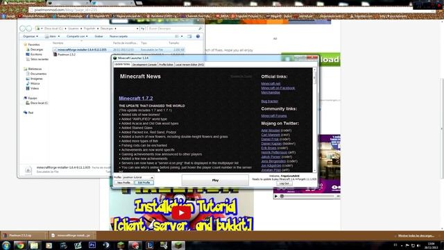 Descarga e Instalación PIXELMON MINECRAFT 1.6.4 TUTORIAL смотреть онлайн