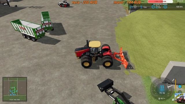 Farming Simulator 22 Карта Ничейная Земля Уборочная компания смотреть онлайн