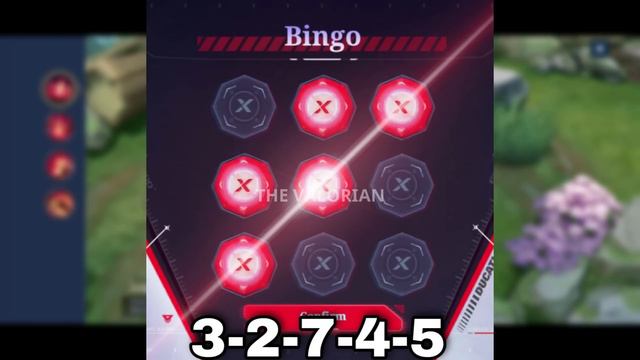 ALL BINGO PATTERN FOR DUCATI SKIN | MOBILE LEGENDS X DUCATI